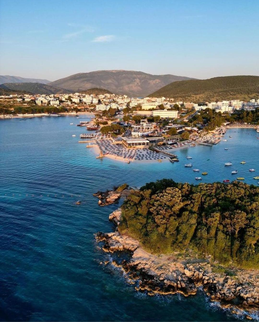 Villa Isufi Ксамил Экстерьер фото
